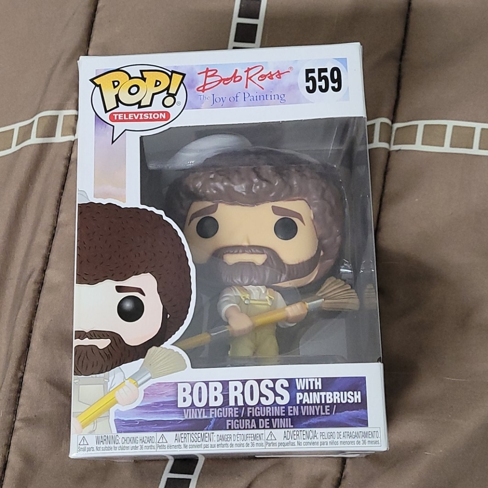 Bob Ross Funko Pop Figure